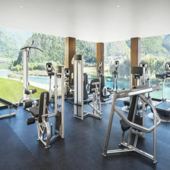 Le Meridien Paro, Riverfront in Paro, Bhutan from 182$, photos, reviews - zenhotels.com fitness facility