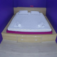 Гостиница HQ Hostelberry Номер с различными типами кроватей (общая ванная комната) фото 14