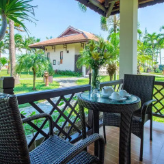 Отель Agribank Hoi An Beach Resort 3* Вилла с различными типами кроватей фото 10
