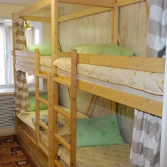 Хостел на Гуртьева Кровать в мужском общем номере с двухъярусной кроватью фото 6