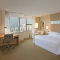 Отель Four Points by Sheraton Shenzhen 4* Улучшенный номер с различными типами кроватей фото 2
