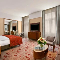 Отель Palais Hansen Kempinski Vienna 5* Номер Делюкс с различными типами кроватей фото 2