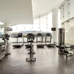 Отель Doubletree By Hilton Mexico City Santa Fe Мехико фитнесс-зал фото 2