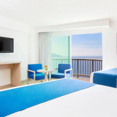 Отель Calinda Beach Acapulco 3* Стандартный номер с двуспальной кроватью фото 5