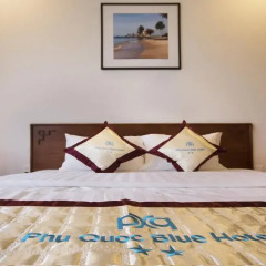 Phu Quoc Blue Hotel 2* Стандартный номер с двуспальной кроватью фото 10