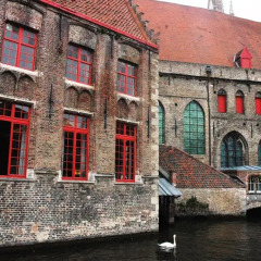 Отель Holiday Home Bruges De Pepel 5* Стандартный номер с различными типами кроватей фото 18