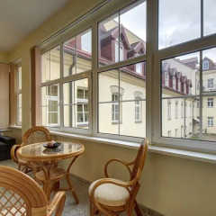 Апартаменты Vilnius Apartments Вильнюс балкон