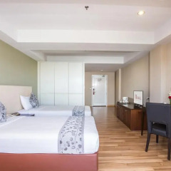 Отель D Varee Jomtien Beach 4* Улучшенный номер с различными типами кроватей фото 15