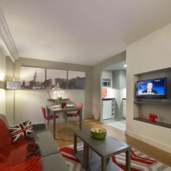 Отель Citadines Trafalgar Square London 3* Апартаменты с различными типами кроватей фото 2