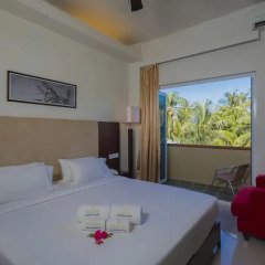 Отель Reveries Diving Village, Maldives 3* Номер Делюкс с двуспальной кроватью фото 9