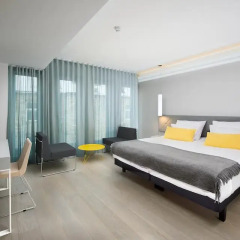 Отель L Ermitage 4* Улучшенный семейный номер с разными типами кроватей фото 6