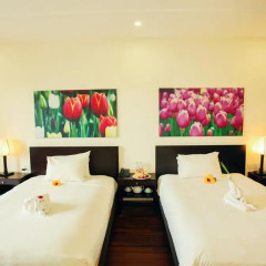 Отель Thanh Binh Riverside Hoi An 4* Номер Делюкс с 2 отдельными кроватями фото 14