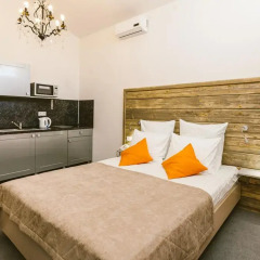 Гостиница Apart-Hotel Simpatiko в Тюмени отзывы, цены и фото номеров - забронировать гостиницу Apart-Hotel Simpatiko онлайн Тюмень комната для гостей фото 4