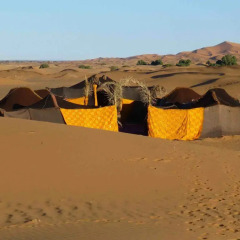 Отель Auberge Camping La Liberté Марокко, Мерзуга - отзывы, цены и фото номеров - забронировать отель Auberge Camping La Liberté онлайн пляж