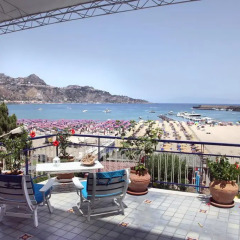 Отель Casa d'A..Mare Италия, Джардини Наксос - отзывы, цены и фото номеров - забронировать отель Casa d'A..Mare онлайн балкон