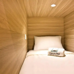Capsule Pod Boutique Hostel Кровать в общем номере фото 8
