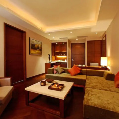 Отель Amain Boutique Motel Danshui 3* Люкс с различными типами кроватей фото 12