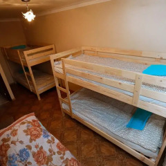 Light House Pavlodar Hostel Кровать в общем номере фото 3