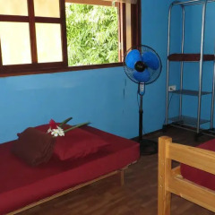 Отель Taharuu Surf Lodge 2* Номер категории Эконом с 2 отдельными кроватями (общая ванная комната) фото 8
