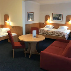 Apartment-Hotel Hamburg Mitte 3* Стандартный семейный номер разные типы кроватей