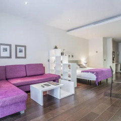 Отель Gran Via Suites Студия с различными типами кроватей