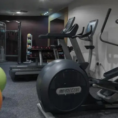 Отель Doubletree By Hilton Edinburgh City Centre Эдинбург фитнесс-зал фото 4