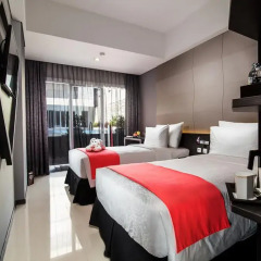 Fashion Hotel Legian 4* Номер Делюкс с различными типами кроватей фото 7