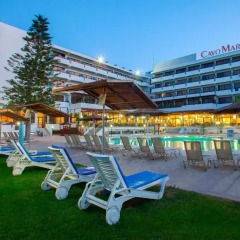 Отель Cavo Maris Beach пляж фото 2