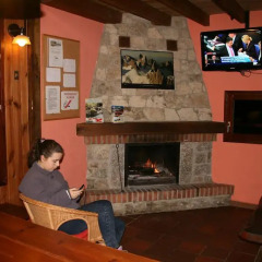 Отель Albergue Peña Castil интерьер отеля