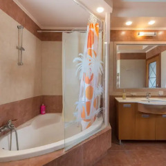 Отель Villa Rea Греция, Петалудес - отзывы, цены и фото номеров - забронировать отель Villa Rea онлайн ванная фото 2