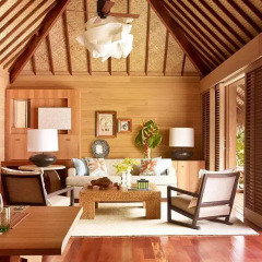 Отель Four Seasons Resort Bora Bora 5* Вилла с различными типами кроватей фото 8