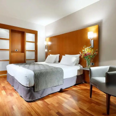 Отель Eurostars Lisboa Parque 4* Стандартный номер с различными типами кроватей фото 3