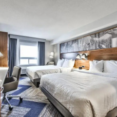 Отель Four Points by Sheraton Toronto Airport East Канада, Торонто - отзывы, цены и фото номеров - забронировать отель Four Points by Sheraton Toronto Airport East онлайн комната для гостей фото 5