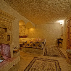 Melek Cave Hotel 3* Стандартный номер с двуспальной кроватью фото 49