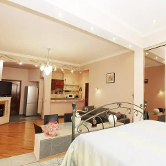 Гостиница ApartLux Тверская в Москве 1 отзыв об отеле, цены и фото номеров - забронировать гостиницу ApartLux Тверская онлайн Москва комната для гостей