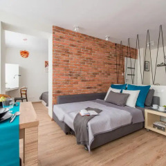 Апартаменты P&O Apartments Zamoyskiego Апартаменты с различными типами кроватей фото 13