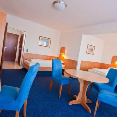 Apartment-Hotel Hamburg Mitte 3* Стандартный семейный номер разные типы кроватей фото 7