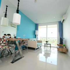 Отель Atlantis Condo Pattaya by Panissara Улучшенные апартаменты с различными типами кроватей фото 6