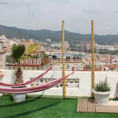 Отель Hola Barcelona Dr. Bove Барселона балкон