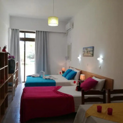 Angelos Beach Hotel 2* Студия с различными типами кроватей фото 4