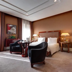 Grand Hotel Via Veneto 5* Номер Делюкс с различными типами кроватей фото 22