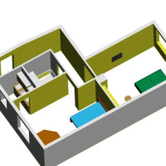 Апартаменты Flex Apartments балкон