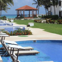 Отель Hilton Playa Del Carmen 5* Полулюкс с различными типами кроватей фото 4