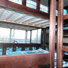Hostel Morskoy Кровать в общем номере с двухъярусной кроватью фото 17