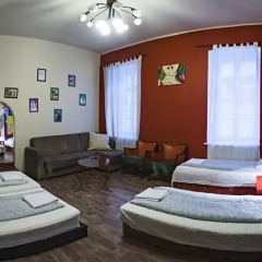 Santico Art Hostel And Guesthouse Стандартный семейный номер фото 12