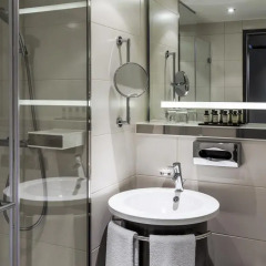 Отель Pullman Munich 4* Улучшенный номер с различными типами кроватей фото 3