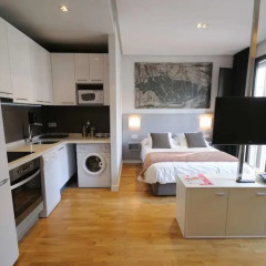 Отель Mon Suites Catedral 4* Студия с различными типами кроватей фото 20