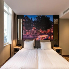 Отель Inner Amsterdam 2* Стандартный номер с 2 отдельными кроватями фото 2