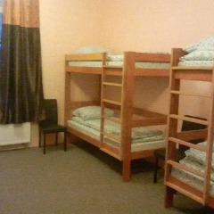 Center Stay Hostel Стандартный семейный номер с двуспальной кроватью фото 14