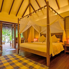 Отель Medhufushi Island Resort 4* Вилла с различными типами кроватей